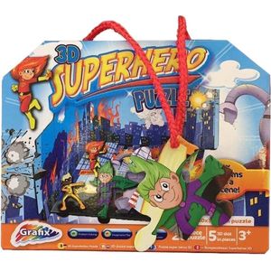 Grafix 3d-puzzel Superhero 25 Stukjes