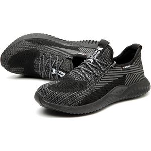 Werkschoenen - 37 - S1P - Veiligheidsschoenen - Dames / Heren - Schoenen voor werk - Sneakers - Sneakers voor werk - Beschermende schoenen - Anti -impact - Ondoordringbare zool - Anti slip - Stalen neus - Beschermende zool