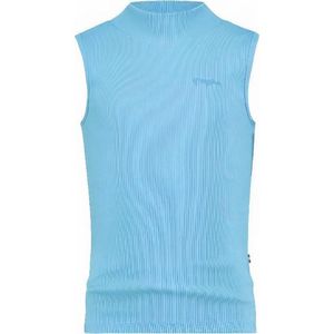 Vingino Tanktop Essentails Basic Meisjes Katoen Blauw Maat 98