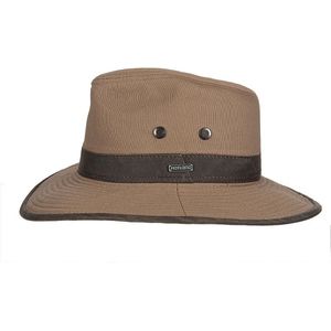 Hatland - UV Fedora hoed voor heren - Randson - Brons - maat L (59CM)