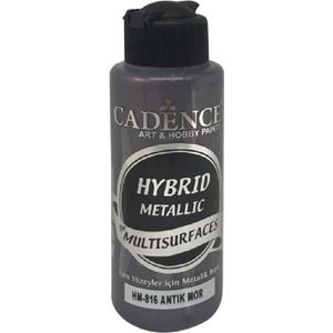 Cadence Hybrid Acrylverf Metallic 70 ml Antiek Paars