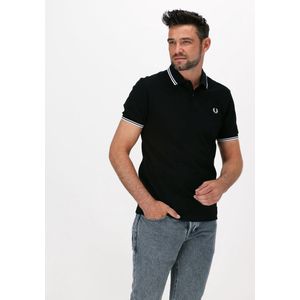 Fred Perry Polo Twin Tipped Black - XS
