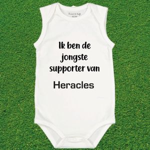 Mooi baby rompertje met uw club Heracles