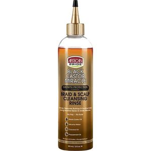 African Pride Black Castor Miracle Braid & Scalp Cleansing Rinse 355 ml