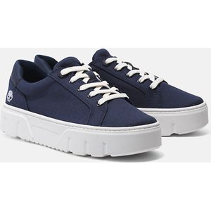 LAUREL COURT LOW LACE UP SNEAKER NAVY CANVAS