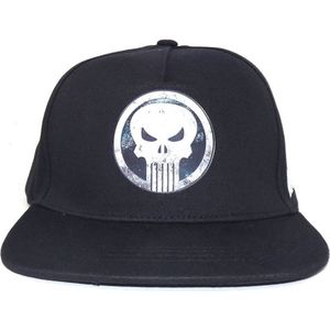 Marvel The Punisher - Logo Snapback Cap - Zwart