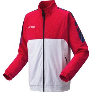 Yonex 50146EX Unisex Warm-Up trainingsjack - rood