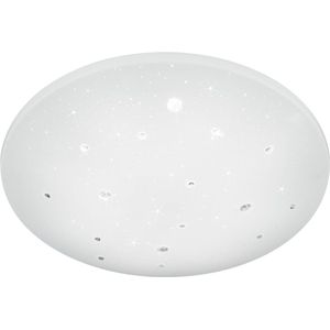 LED Plafondlamp - Torna Acinoa - Spatwaterdicht IP44 - Dimbaar - 21W - Natuurlijk Wit 4000K - Rond - Mat Wit