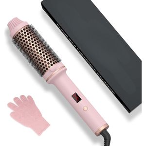 Solacis Draadloze stijlborstel - Stijlborstel - Elektrische haarborstel - Draadloze fohn - Draadloze haarborstel - Must have voor uw haar!