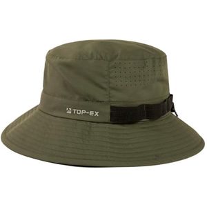 Verkoelende ademende vissershoed met UV-bescherming voor heren en dames - opvouwbare safarihoed voor outdoor activiteiten