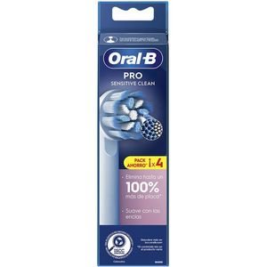 Borstel vervanger Oral-B SENSITIVE CLEAN 4 Stuks