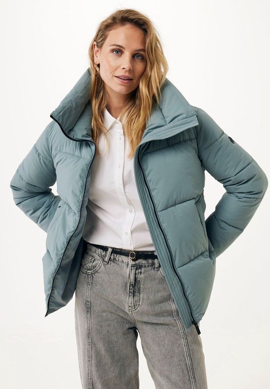 MEXX Winterjas  lichtblauw