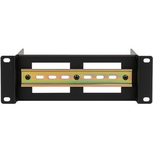 DSIT 2U DIN rail voor 10 inch racks - in diepte verstelbaar