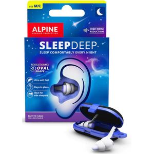 2x Alpine Oordopjes Sleepdeep 1 set