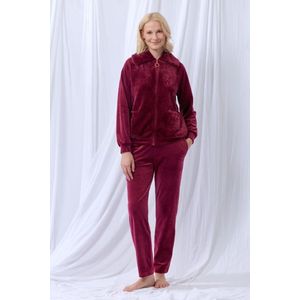 lords x lilies Dames sweater en broek wijnrood - maat XL