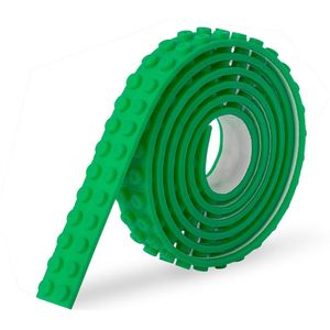 Sinji Play Stick & Brick - Flexibel Speelgoedtape - Lego Tape - Groen
