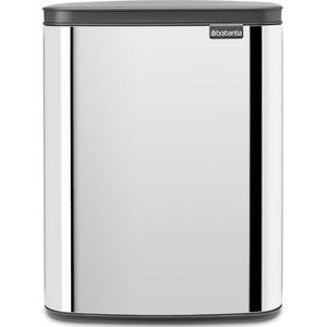 Brabantia Bo Prullenbak - 12 liter - Brilliant Steel