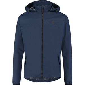 AGU GO Regenjas Essential Unisex - Navy Blauw - XXL - Dames & Heren - Gerecyceld Polyester