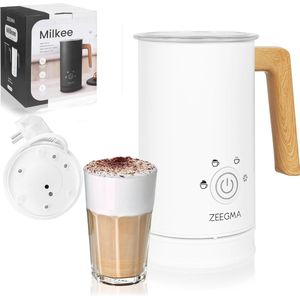 Elektrische Melkopschuimer 500W - 4 Instelbare Modi, Non-stick Coating, 650ml Capaciteit - Perfect Voor Cappuccino, Latte, en Meer