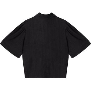 Refined Department Blouse Flo Knitted Structure Blouse R2408857490 999 Black Dames Maat - M