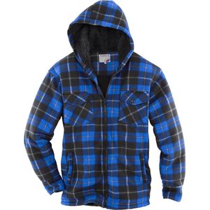 Terrax Thermohemd Zwart&Blauw - L