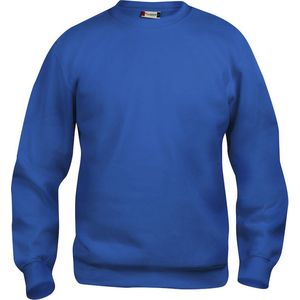 Clique Basic Roundneck Sweater Kobalt maat XL