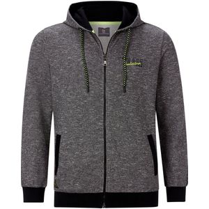 Jan Vanderstorm - RUMOLT - Sweatvest - Zwart - Herenmode in Grote Maten