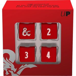 Heavy Metal D6 4x Dice Set for Dungeons & Dragons