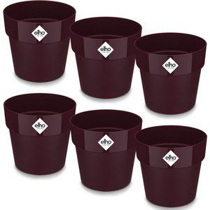 Gardebruk Bloempot Set van 6 - Vorstbestendig Rond 35x32cm - Paars