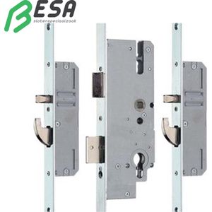 KFV Meerpuntsluiting AS2600 92/30 met Haak-pin Voorplaat: 24mm U-Vorm