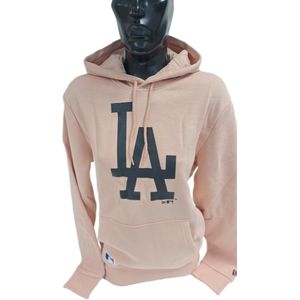 LA.LAKERS - NEW ERA- HOODY- TEAM LOGO- PINK -S