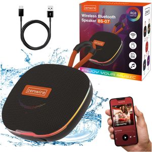 Zenwire - Vibe BS–07 - Mini Draagbare Luidspreker - Bluetooth 5.3 - 13 W
