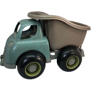 Kiepauto New life 22 cm ecoAllene Recyclebaar Recyclen plastic auto zandspeelgoed buitenspeelgoed auto Tetrapakken 100% recyclebaar product Stevig speelgoed