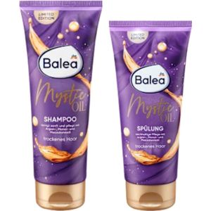 Balea Mystic Oil Complex - Haarverzorging Set van 2 | Shampoo - Conditioner | Haarverzorging Limited Edition - Sensuele Geurbeleving & Intensieve Verzorging