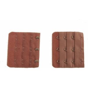 Beha Verlengstuk / Verlenger 3 Haaks Bruin