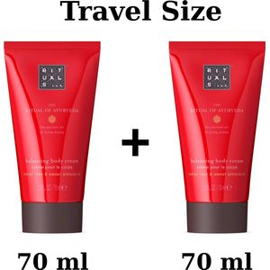Rituals of Ayurveda - 2X Body Cream Travel Size 70 ml = 140 ml