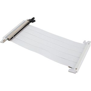 Snelle PCIE 4.0 X16 Dubbelzijdige Riser-kabel - 180 Graden Flexibele GPU-verlenging - RTX 4090 RX 7900 XT - Wit #11 .