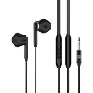 MG DS1550 Stereo Earphones - HiFi 3.5MM Port - Zwart