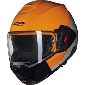Nolan - N120-1 Grafo Modulaire Helm - Oranje - Kunststof