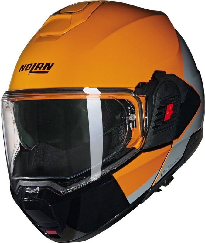 Nolan - N120-1 Grafo Modulaire Helm - Oranje - Kunststof