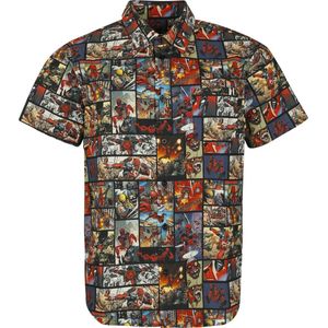 Deadpool Deadpool - Comic Heren Shirt met korte mouwen - meerkleurig - S