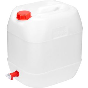 Garronda Jerrycan 20L – Wateropslag – Watertank – Voedselveilig – Opstapelbaar – Wit – GD-STE-CanisterR