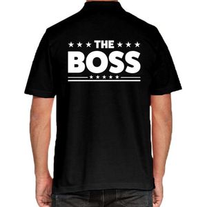 The Boss poloshirt zwart voor heren - The Boss polo t-shirt XL