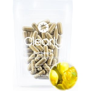 Clearly - Berberine - Capsules - 500mg - 60 stuks - Hoge Opneembaarheid