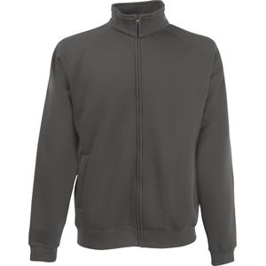 Fruit Of The Loom Heren Sweatshirt Jacket (Light Graphite)