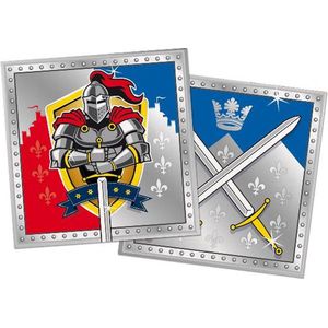 Folat - Servetten Knights 33x33cm (20 stuks)