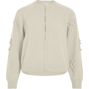 VILA - VIMERIT - Gebreid Vest - Taupe