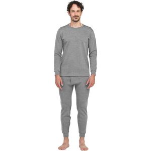Extra warme thermische ondergoed set voor heren - fluwelen voering, thermische top en onderbroek
