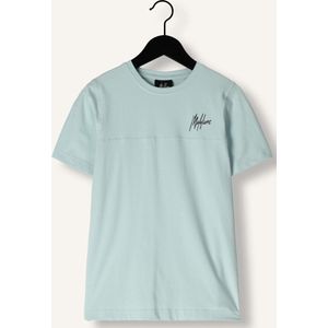 Malelions Counter T-shirt Polo's & T-shirts Jongens - Polo shirt - Lichtblauw - Maat 128