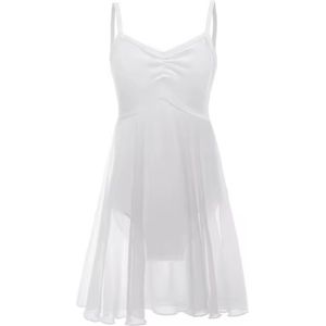 Balletpakje Charlie - wit - maat 116/122